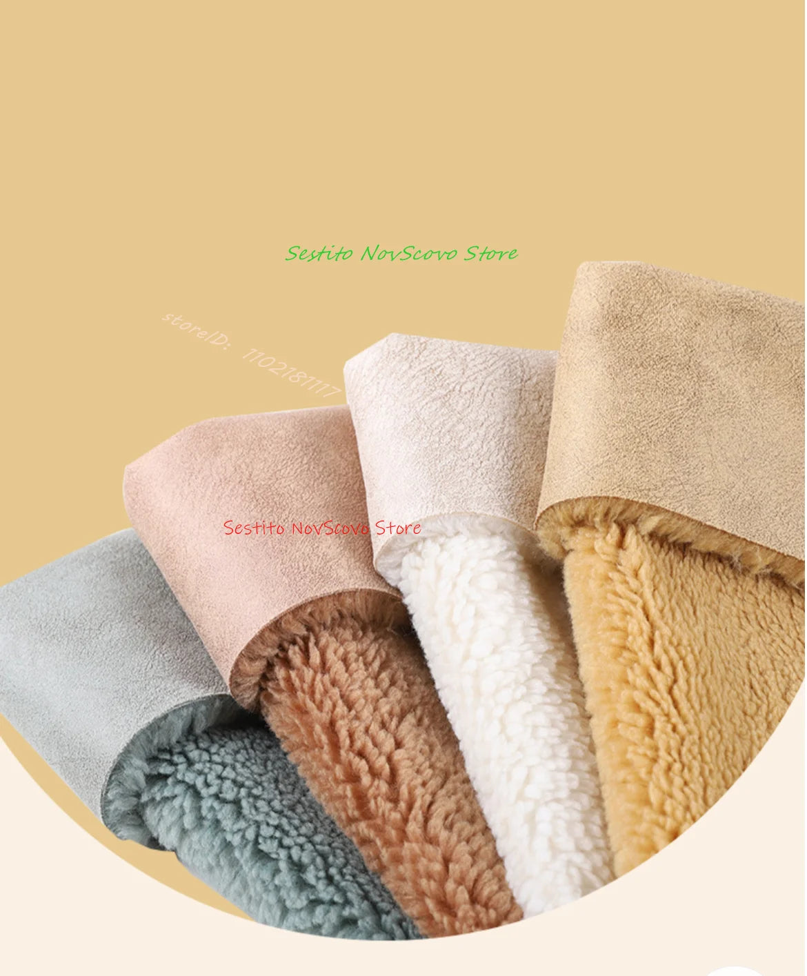 Winter Lamb Wool Fold Boots Pointed Toe Cool Girl Studded Knee High Boots Warm Lambswool High Heels New Arrivals Causal Shoes