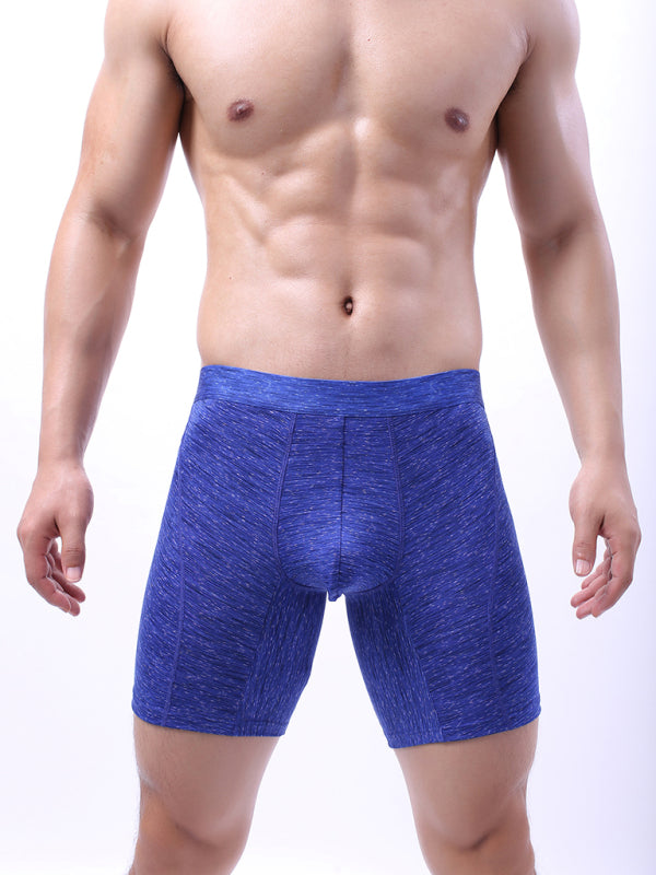 New Men's Gradient Pattern High Elasticity Polyester Underwear Loungewear