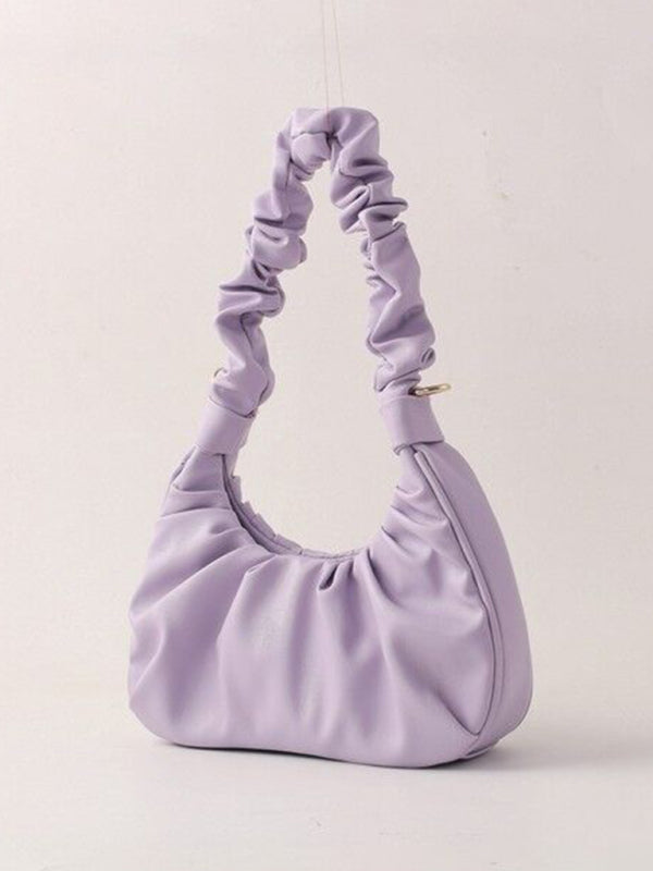 Underarm bag women's cloud pleat bag baguette one shoulder Messenger