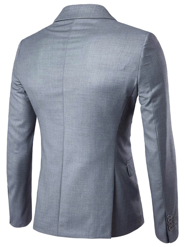 Men's Light Business Long Sleeve Blazer