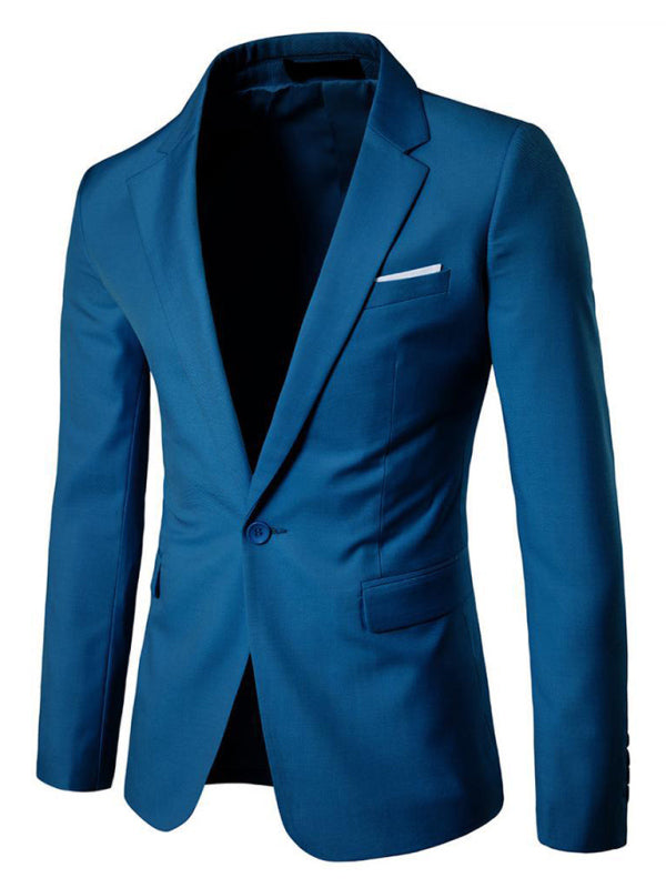 Men's Light Business Long Sleeve Blazer