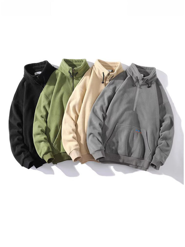 Men's sports loose pullover casual sweatshirt