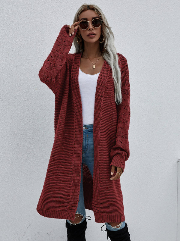 Women's Open Front Cozy Knit Cardigan