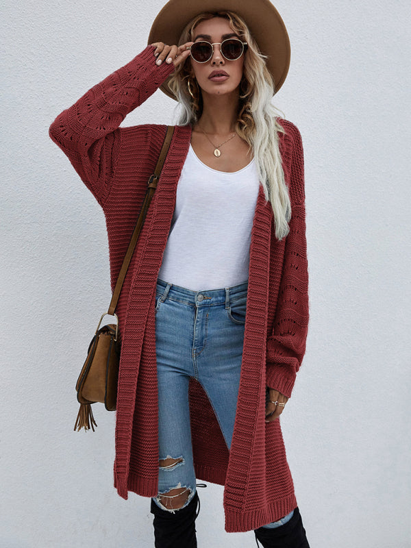 Women's Open Front Cozy Knit Cardigan